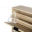 Armoire de rangement pour chaussures autoportante moderne