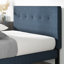 Upholstered Platform Bed-1224625804
