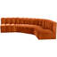 Hridaan Upholstered Curved Sectional Reversible-89266654