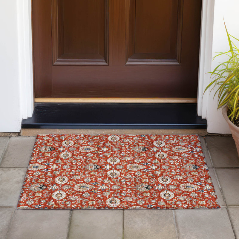 Tapis universel intérieur / extérieur lavable à la machine Husby ACN2192, Rectangle 1 pi 8 po x 2 pi 6 po