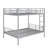 Roomy Full-Size Metal Bunk Bed-114346443