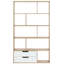 WADENA 185cm H x 110cm W Particle Board Bookcase