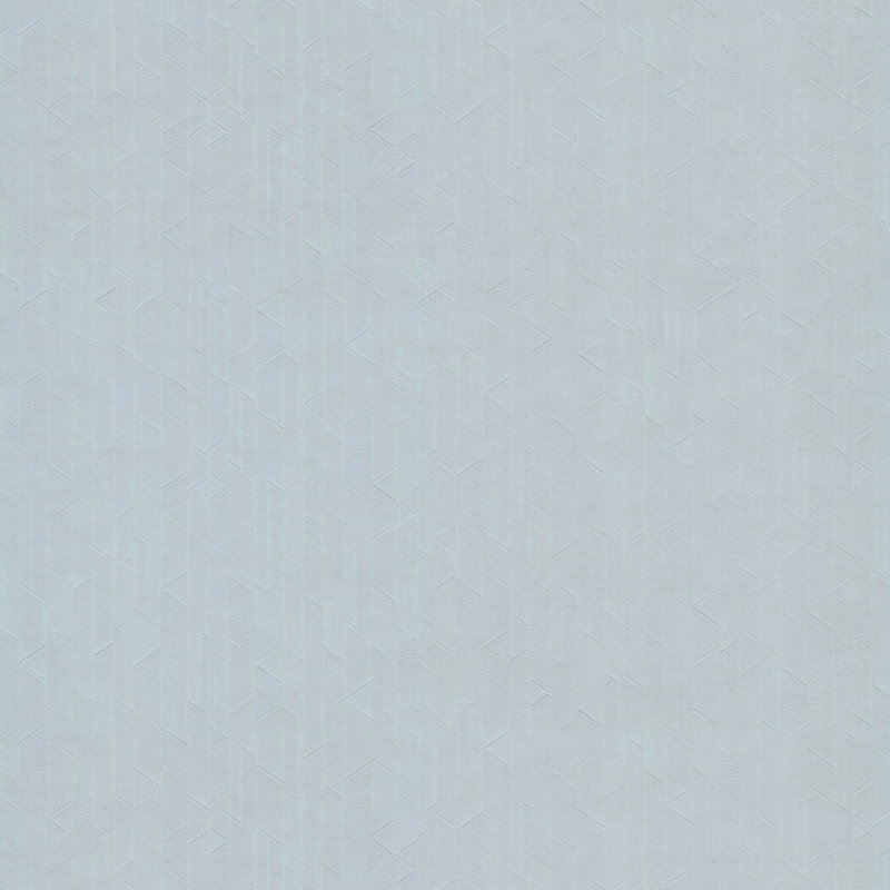 Geometric Wallpaper Roll, Bluestone