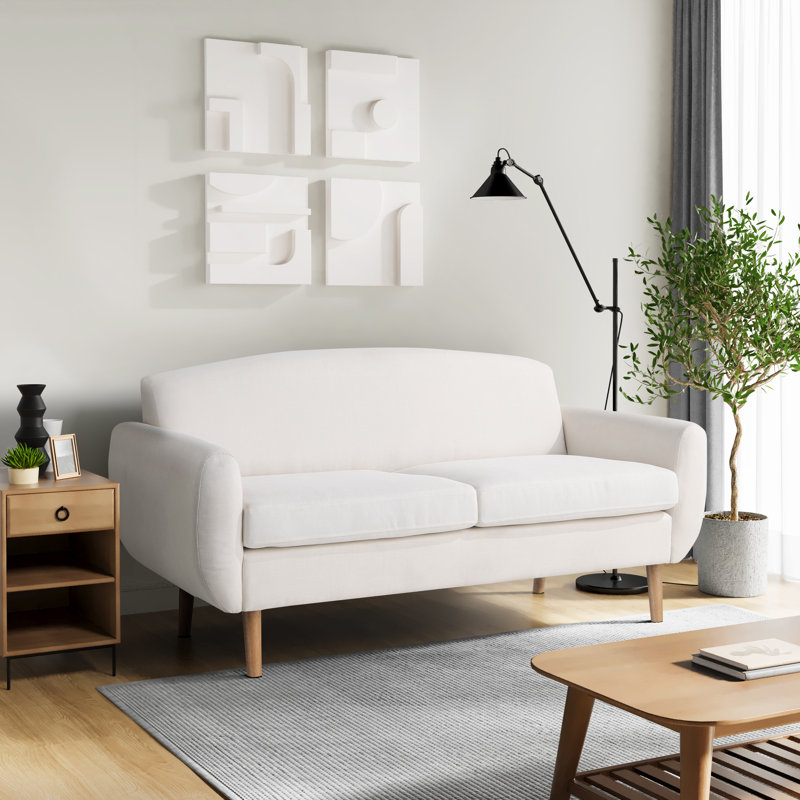 Serta Gareth 61.22" Curved Back Sofa