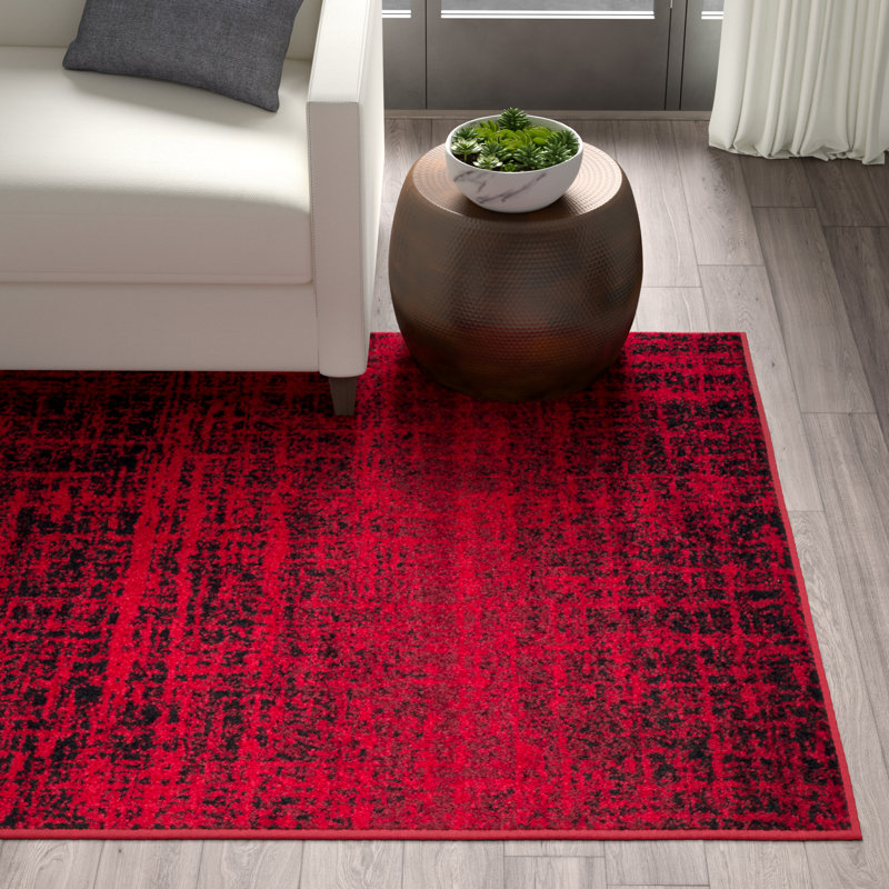 Riebe Abstract Area Rug, Rectangle 5'1" x 7'6"