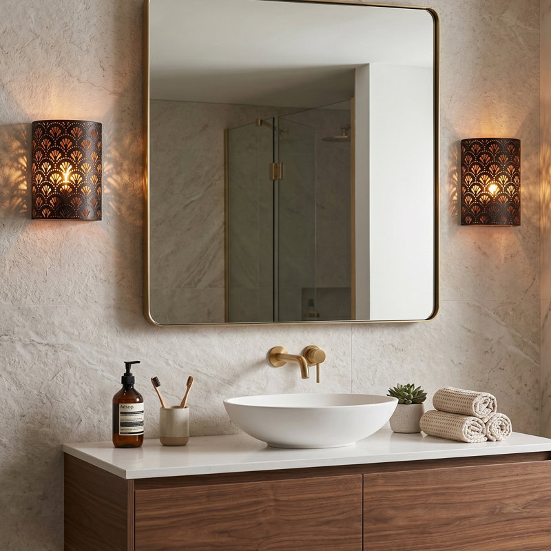 Tajiri Corner Wall Light