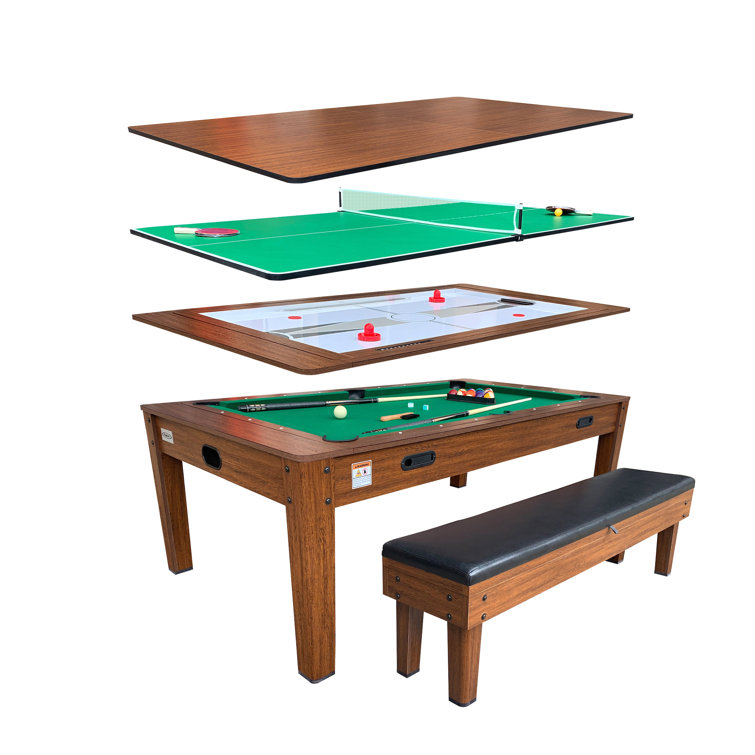 TABLE DE BILLARD POOL TABLE – 70X58.5X37CM +3ANS – Orca