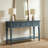 Functional Console Table With 3 Drawers And Open Bottom Shelf – Space-Saving Storage Sofe Table For Entryway, Hallway-1993487839