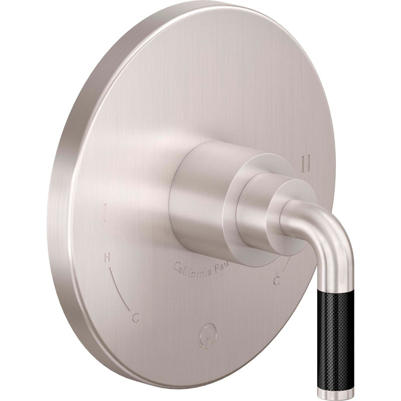 Descanso Dual Pressure Balance Trim Only, Satin Brass