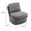 Fauteuil pivotant sans accoudoirs Oliver-931001876