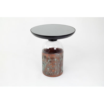 Blayk Pedestal End Table