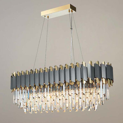 Mcgraw 10-Light Crystal Chandelier
