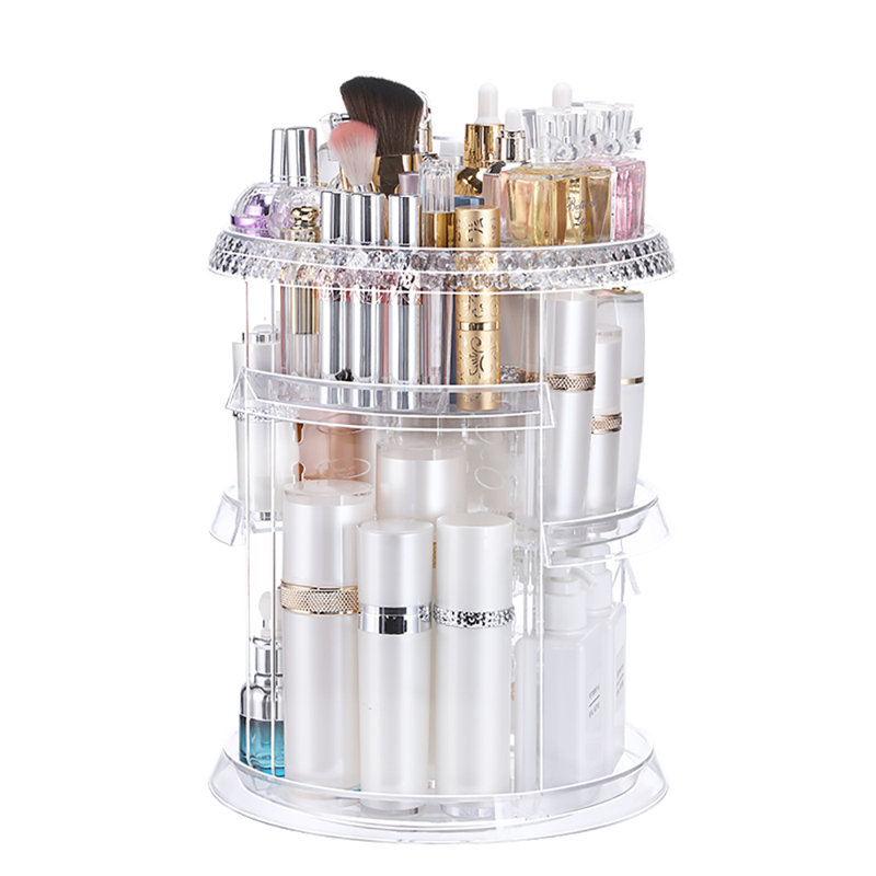 Southborough Plastic Compartment Makeup Organiser