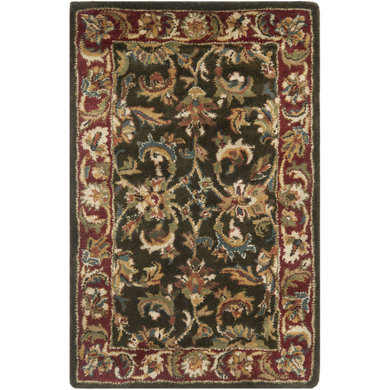 Alger Hand Tufted Wool Oriental Rug, Rectangle 2' x 3'