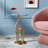 Tihomir Glass Top End Table-1050787488