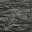 Papier peint gris anthracite noir moderne Roll Faux Stone 3D