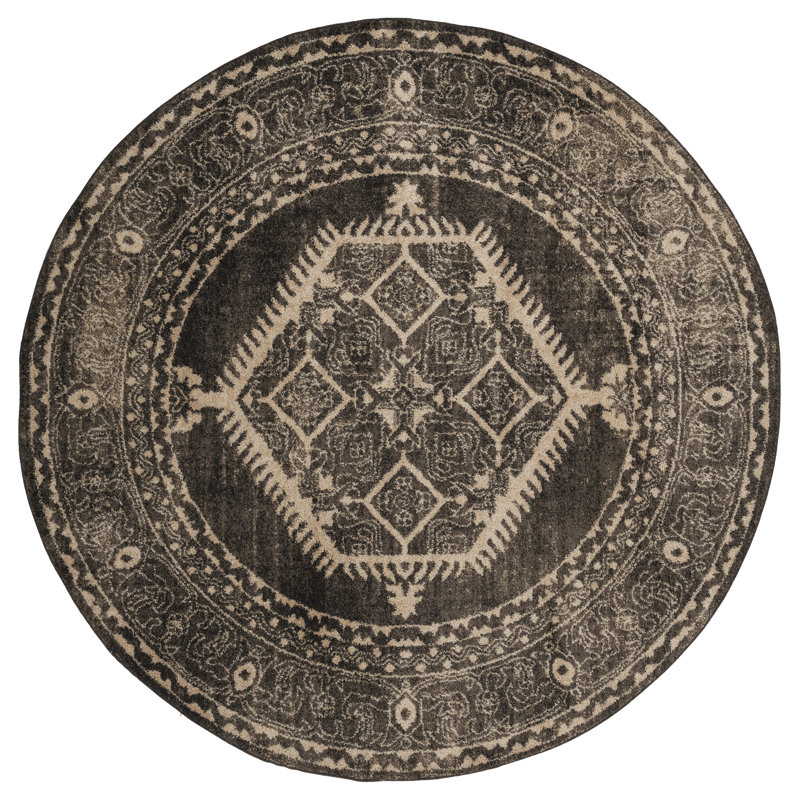 Tapis noyer Hicklin, Rond 7 pi 10 po