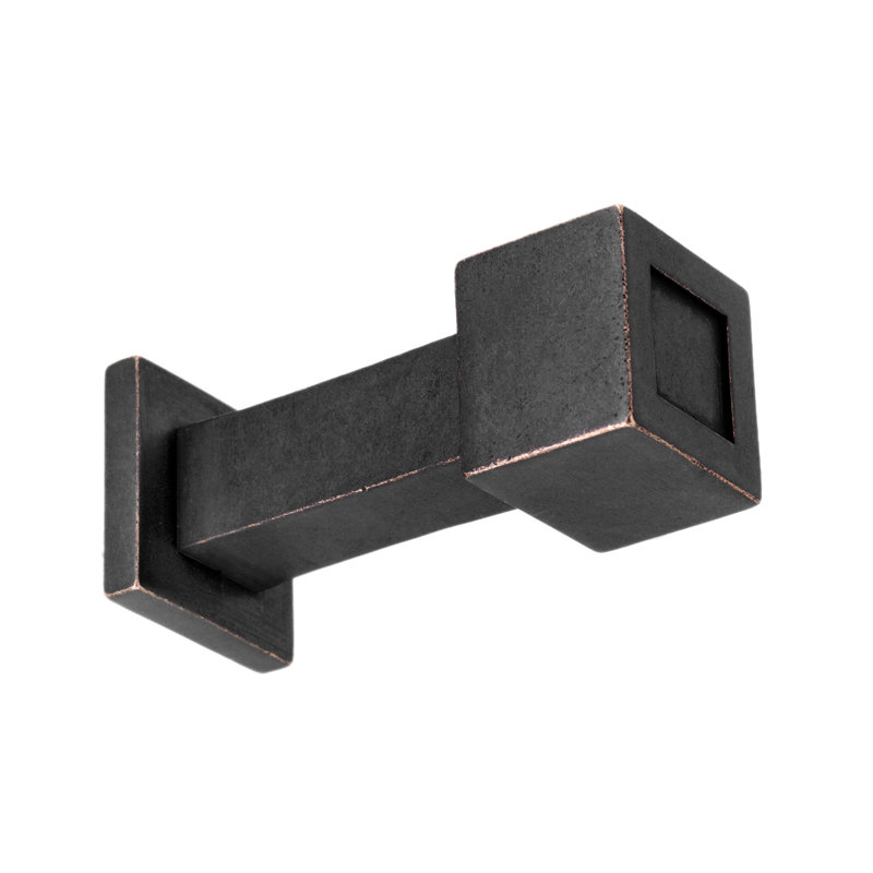 Patère Rhombus, Bronze huilé