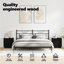 Bedside Cabinet With 2 Pcs 44 X 34.5 X 45 Cm-1498285593