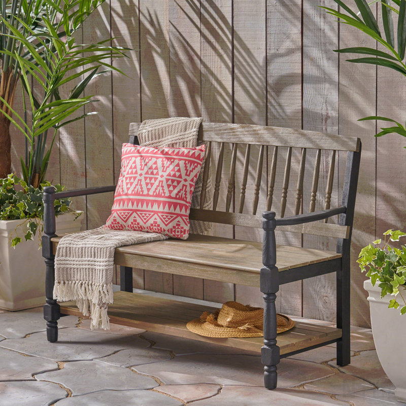 Bench, Gray/Black