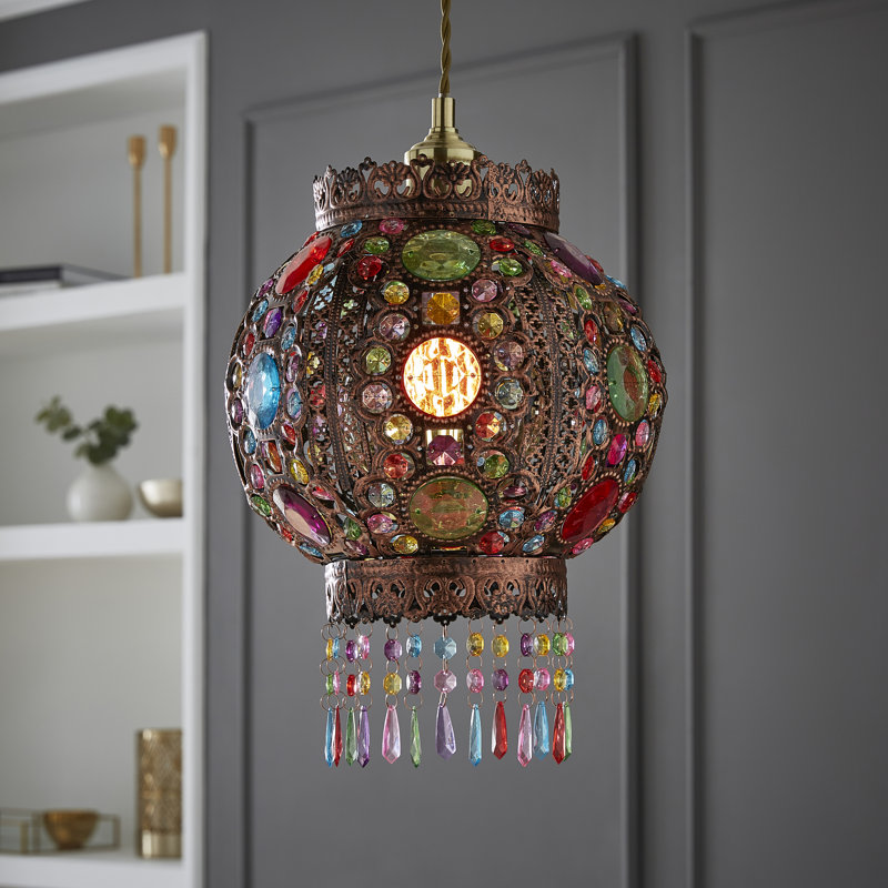 26cm H Metal Round Pendant Shade ( Uno )