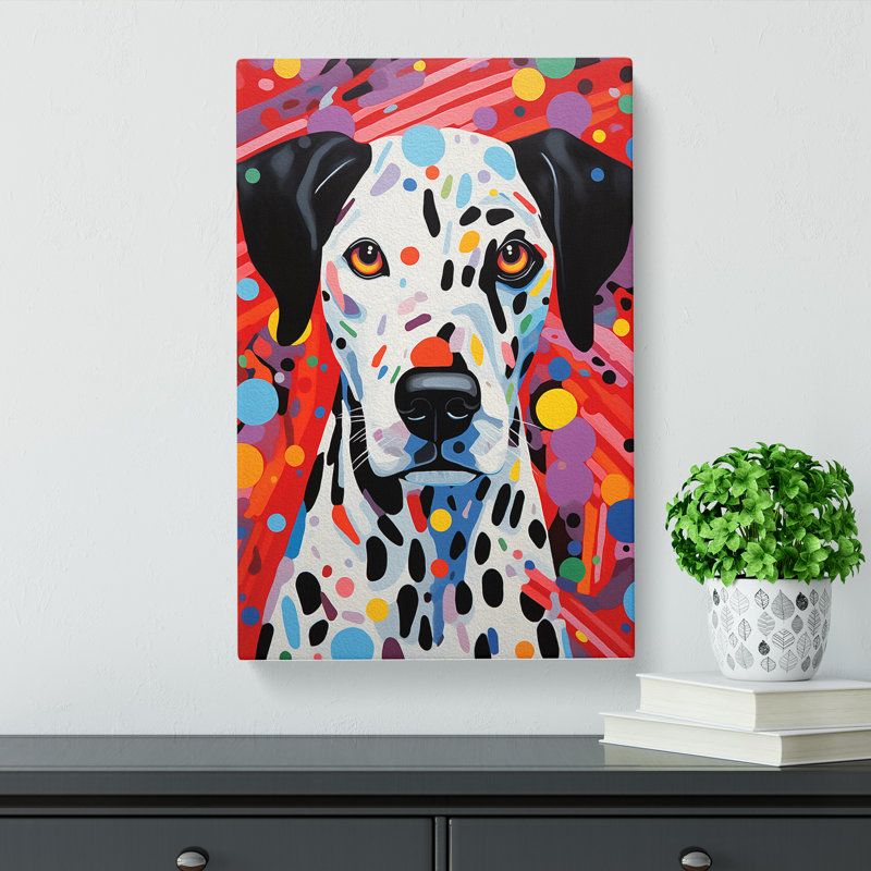 Dalmation Modern - No Frame Print, 50cm H x 35cm W x 3cm D