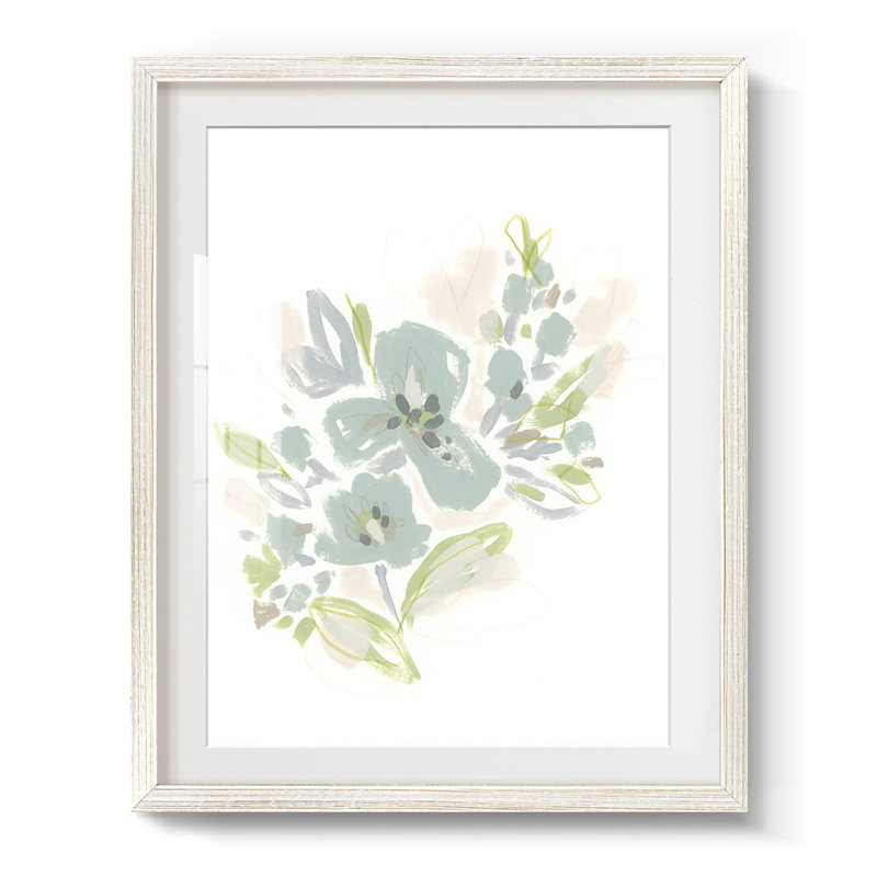 Rouen - Toile tendue avec châssis, H 28,5 po x l 20,5 po, Blanc