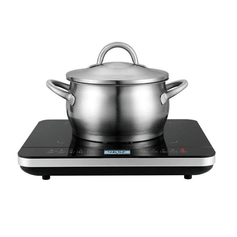 NutriChef 9.5-in 1 Element Metal Induction Hot Plate in the Hot Plates  department at