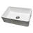 30 in. x 20 in. Fireclay Farmhouse Apron-Front Undermount Single Bowl Kitchen Sink