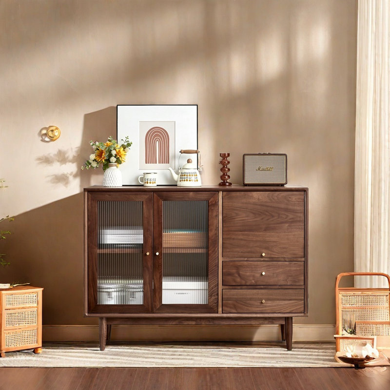 Buffet Simplicity avec portes en verre