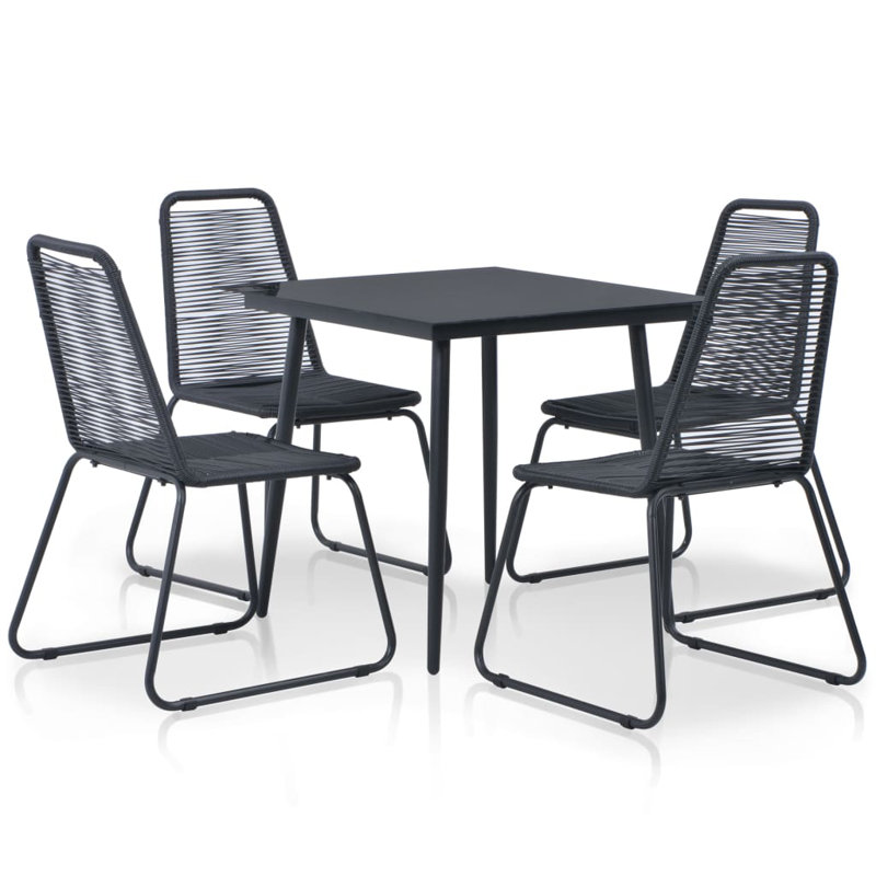 Denise 4 - Person Patio Dining Set Square Table