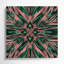 Art mural sur toile vert Op Art 59-1278905880