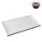 48 in. x 32 in. Alcove Acrylic Shower Base in Glossy White With Center Drain, Drain Included-114639189