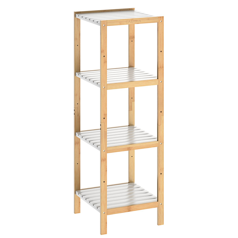 Dinges Bamboo Freestanding Bathroom Shelves