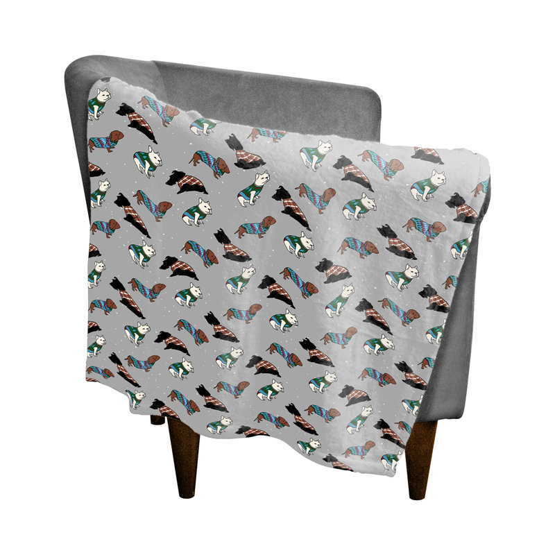 Hand Woven Throw Blanket, 30" W x 40" L