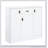 White High Gloss 3-Door Server with Drawer