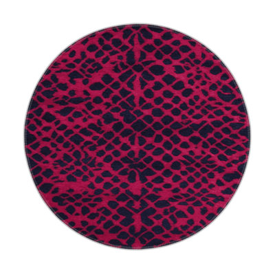 Trellis Purple Indoor and Outdoor Area Rug