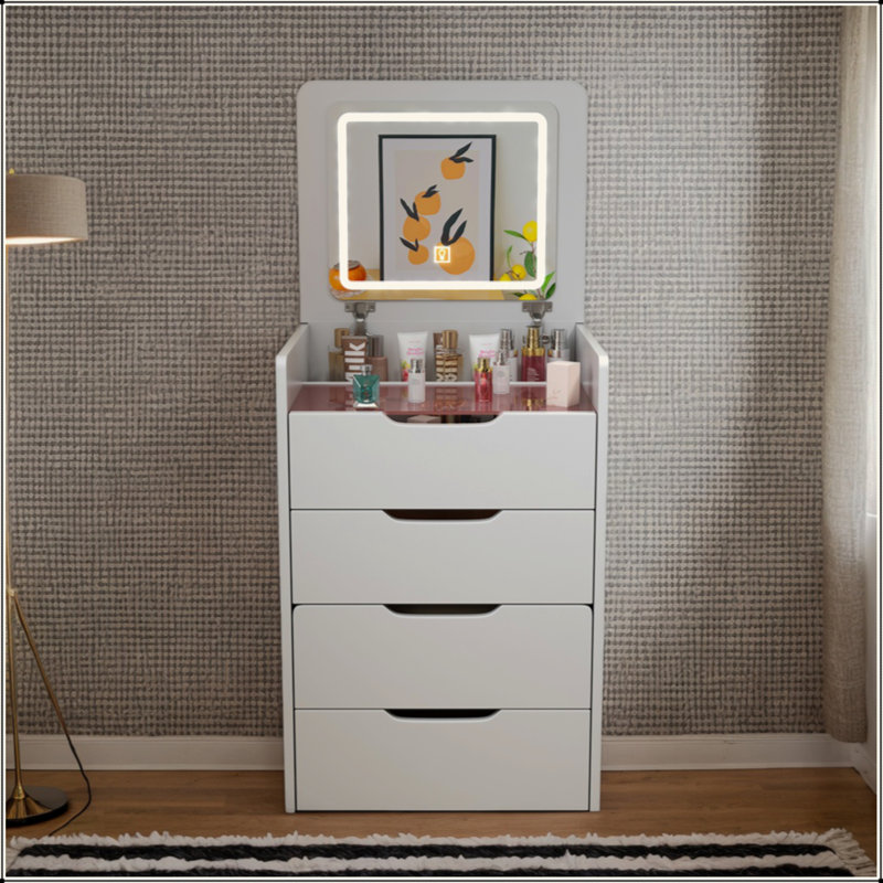 Meuble-lavabo 3 en 1 avec miroir Plip