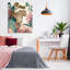 «Cheetah Tropical Leaf», art mural sur toile par Fab Funky-65094799