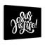 Jesus Is Life! - Wrapped Canvas Print-602853827