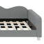 Upholstered Daybed With Cloud-Shaped Backrest-421908448