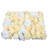12Pcs Wedding Artificial Silk Flower Wall Panel