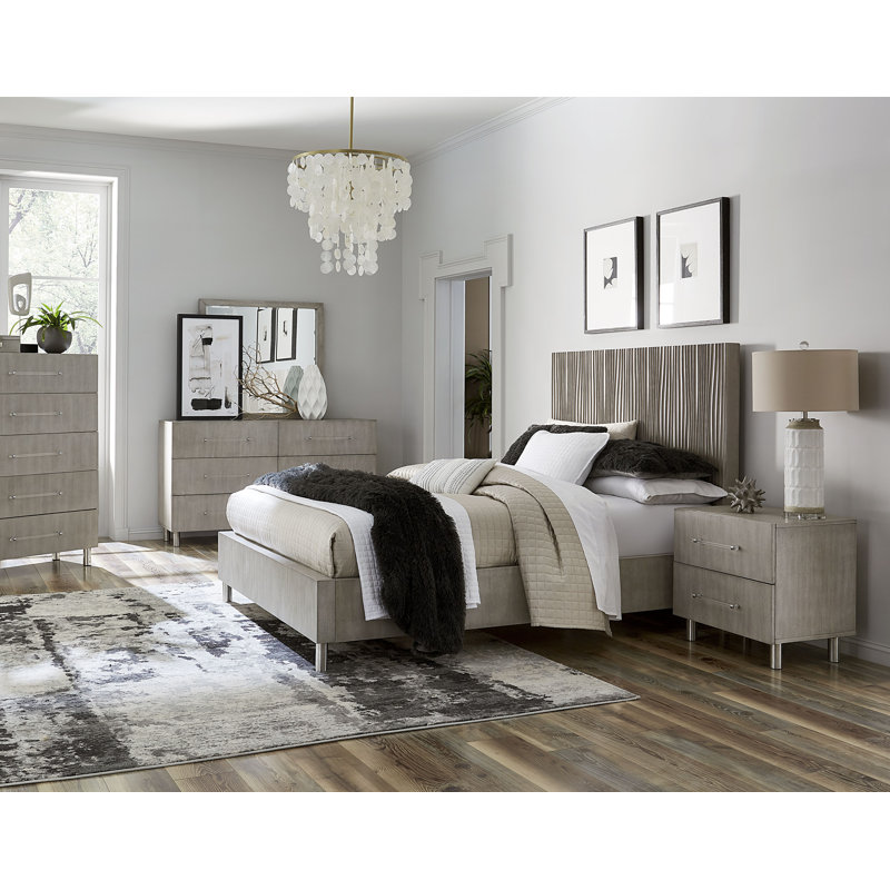 Bystrík 64'' W 6 - Drawer Dresser, Gray