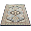 Tapis oriental bleu-406270438