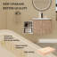 Meuble-lavabo simple avec plateau 35,63 po Duryea-1032470082