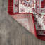 Tapis traditionnel rouge / ivoire Fenske-585159160