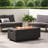 40,000 Grey Concrete Outdoor Fire Pit - Enhance Your Evenings Pit, Rectangular, Add Warmth And Elegance To-815883164