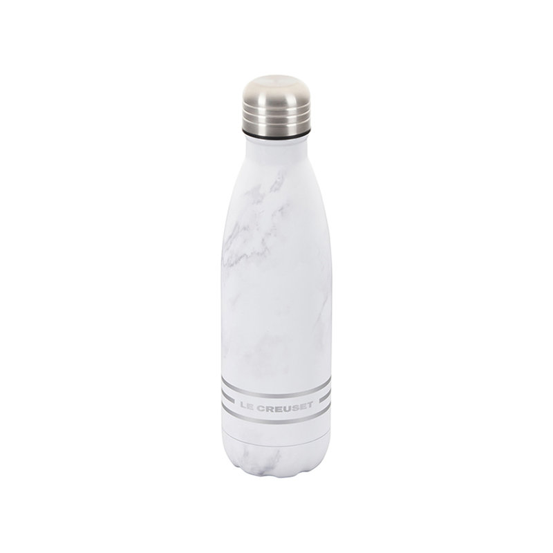 17 Oz. Stainless Steel Hydration Bottle Marble Applique