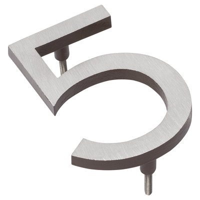 6'' H Metal House Number