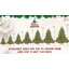 Arbre de Noël 9 pi pleine forme avec 1 100 lumières UL - branches mixtes en PE / PVC, 3451 pointes, base large pour les espaces spacieux, structure à charnières, support en métal stable-1500888095